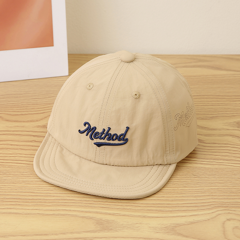 Embroidery Cap - Method American-style bold embroidery quick-dry soft