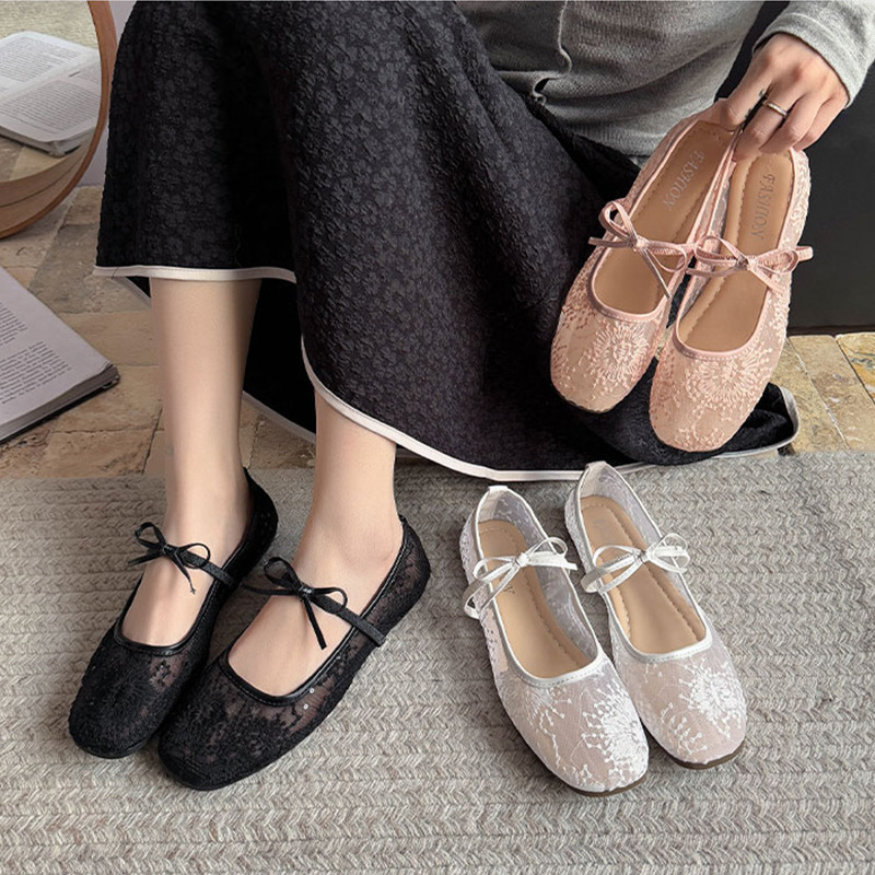 Women's Gentle Ballet Flat Sho - огляд і ціна Embroidery Canvas