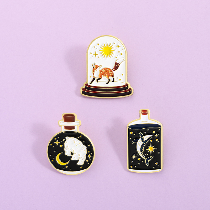 Starry Sky Magic Bottle Animal - огляд і ціна Embroidery Whale
