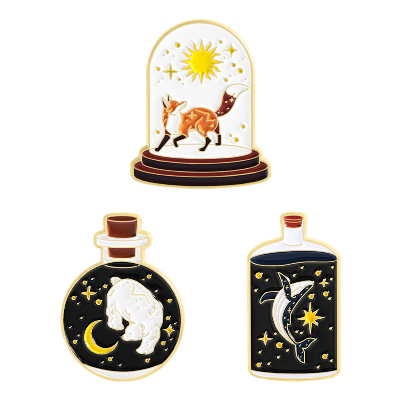 Starry Sky Magic Bottle Animal - огляд і ціна Embroidery Whale