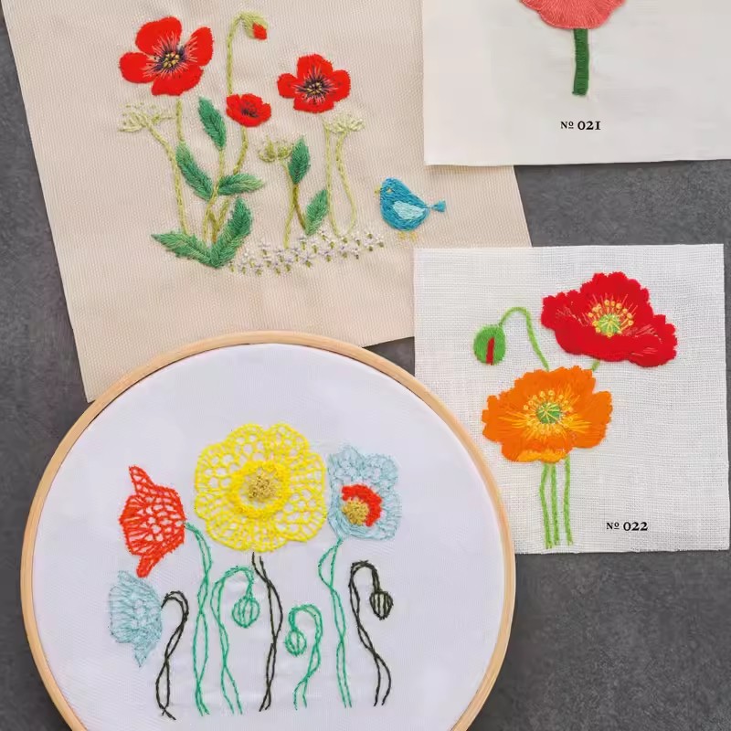 Botanical Embroidery Pattern B - огляд і ціна Embroidery Guide Book