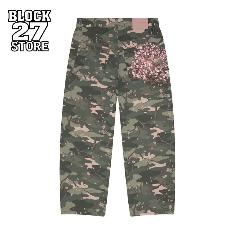 Mens Jeans Y2K Sakura Embroide - огляд і ціна Embroidery Jeans Sakura