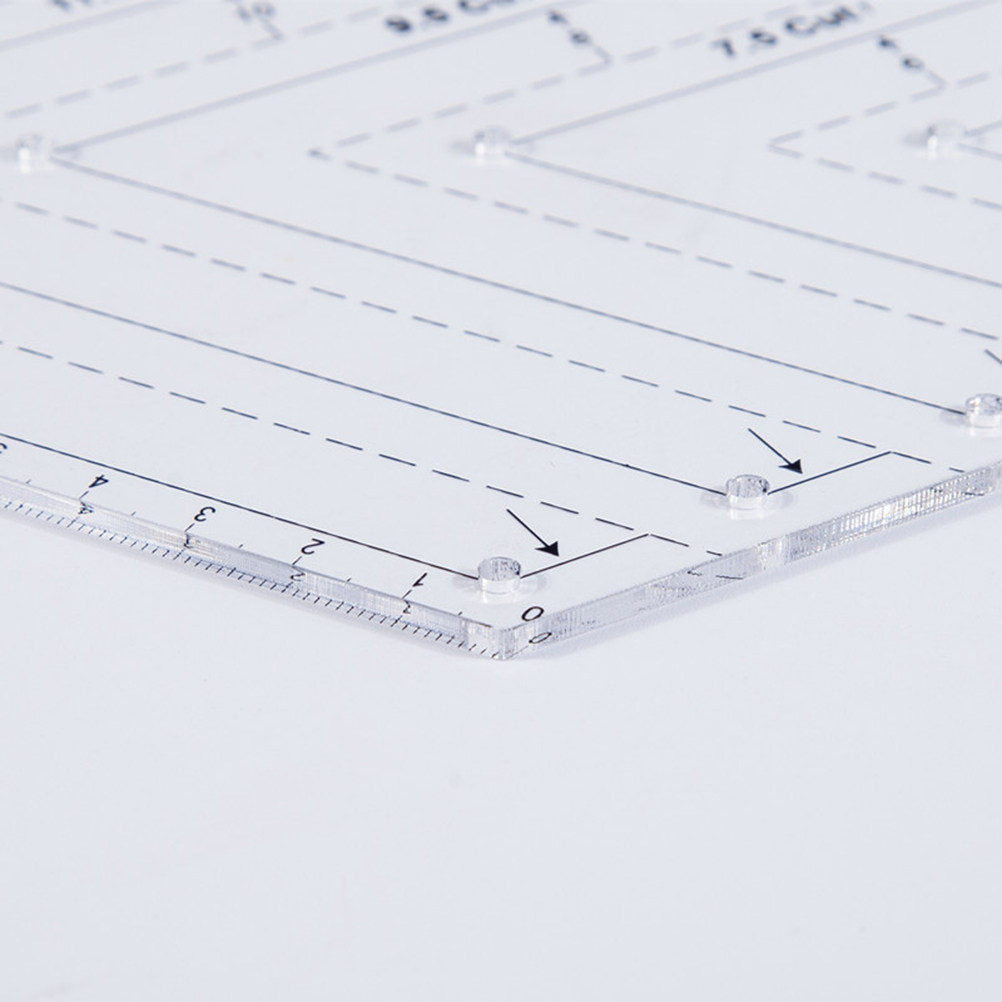 Acrylic Quilting Ruler 60 Degr - огляд і ціна Embroidery Quilting