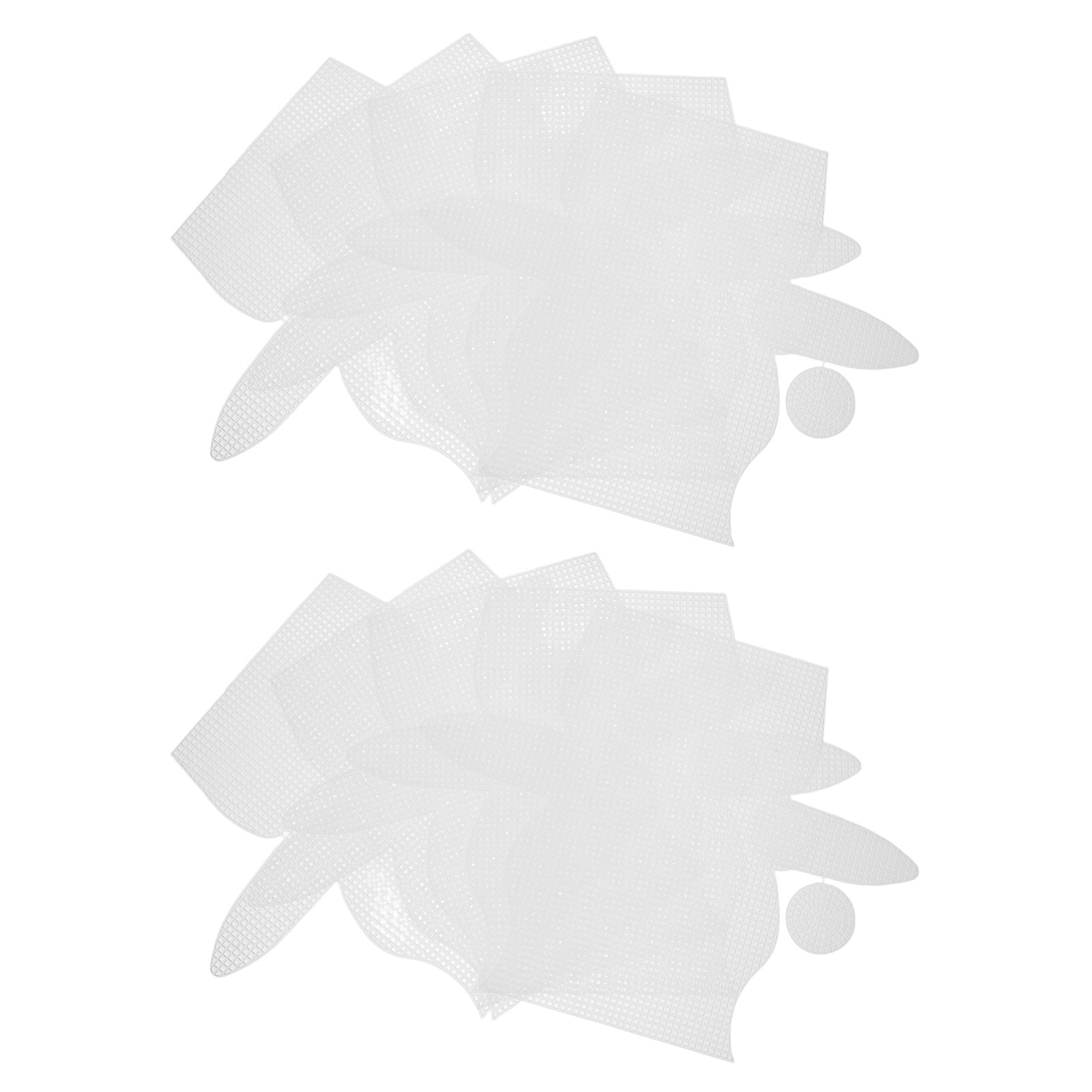 10Pcs Plastic Canvas Sheets Li - огляд і ціна Embroidery Canvas