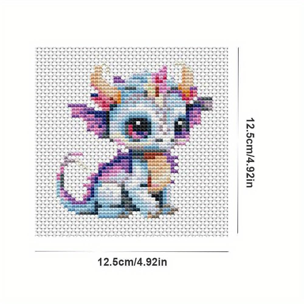 12Pcs Dragon Cross Stitch 11CT - огляд і ціна Embroidery Job