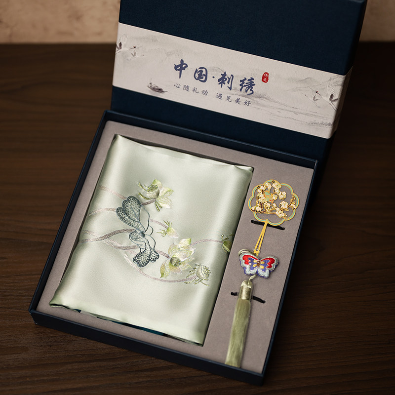 Suzhou Embroidery Scarf and Bo - огляд і ціна Embroidery Gift