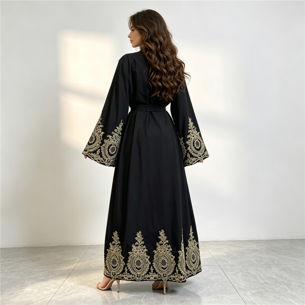 New Abaya Dubai Luxury Kimono  - огляд і ціна Embroidery Kaftan