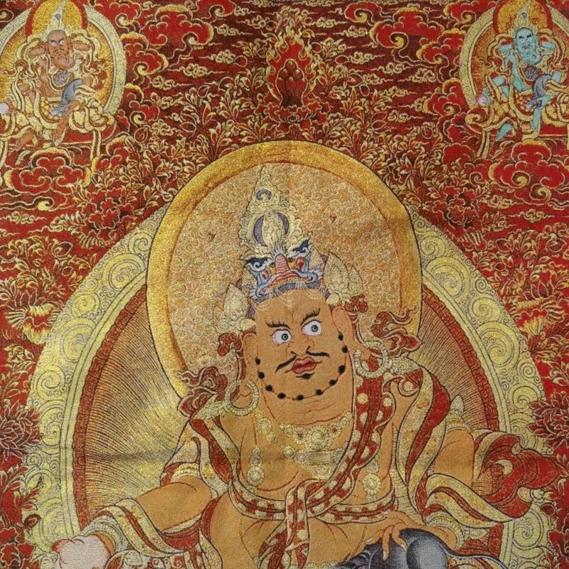 Tibetan Buddhism Yellow Wealth - огляд і ціна Embroidery Yellow