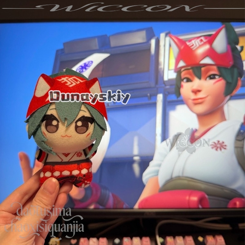 Kiriko Fan Art 10cm Kawaii Pri - огляд і ціна Embroidery Gift
