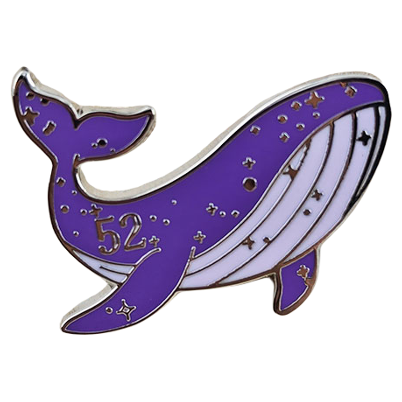 Kpop ARMY 52 Hertz Lonely Whal - огляд і ціна Embroidery Whale