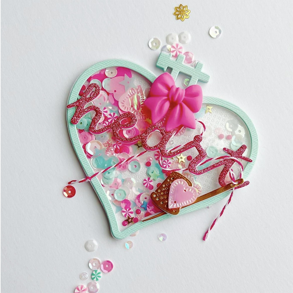 KSCRAFT Heart Embroidery Hoop  - огляд і ціна Embroidery Sheet