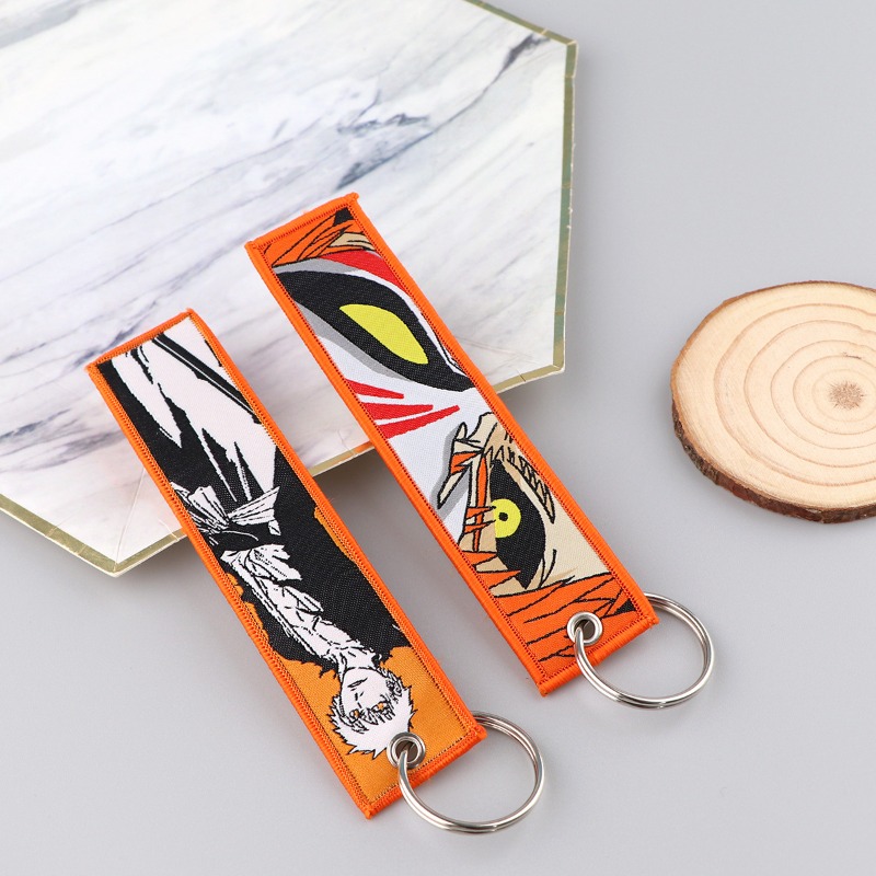 BLEACH Anime Key Tag Embroider - огляд і ціна Embroidery Gift
