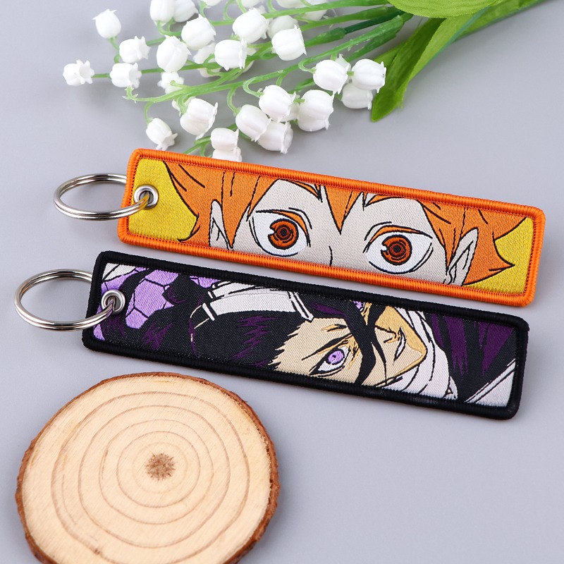 BLEACH Anime Key Tag Embroider - огляд і ціна Embroidery Gift