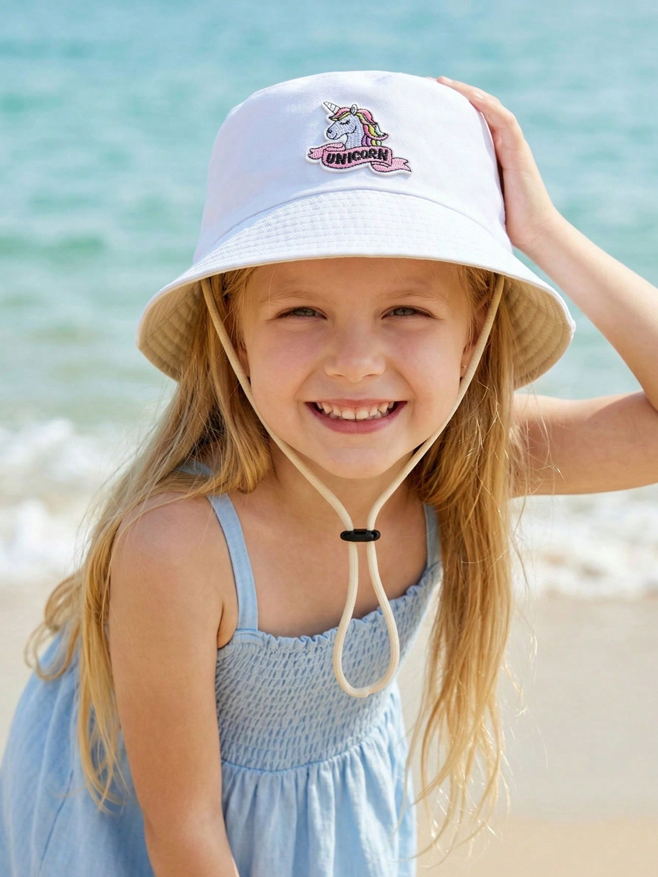 1pcs 2-6Y Girls Cartoon Unicor - огляд і ціна Embroidery Cap