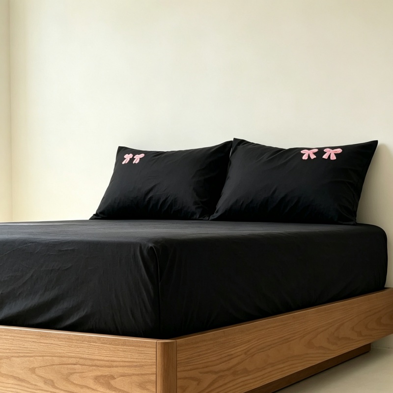 3Pcs Fitted Bed Sheet With Ela - огляд і ціна Embroidery Sheet