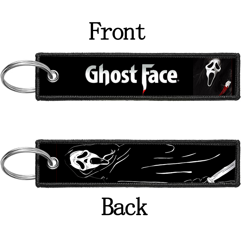 GHOST FACE Key Chain for Men W - огляд і ціна Embroidery Gift