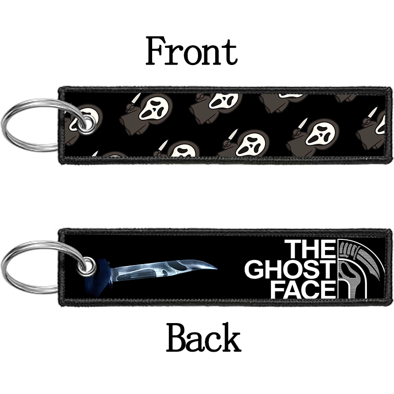 GHOST FACE Key Chain for Men W - огляд і ціна Embroidery Gift