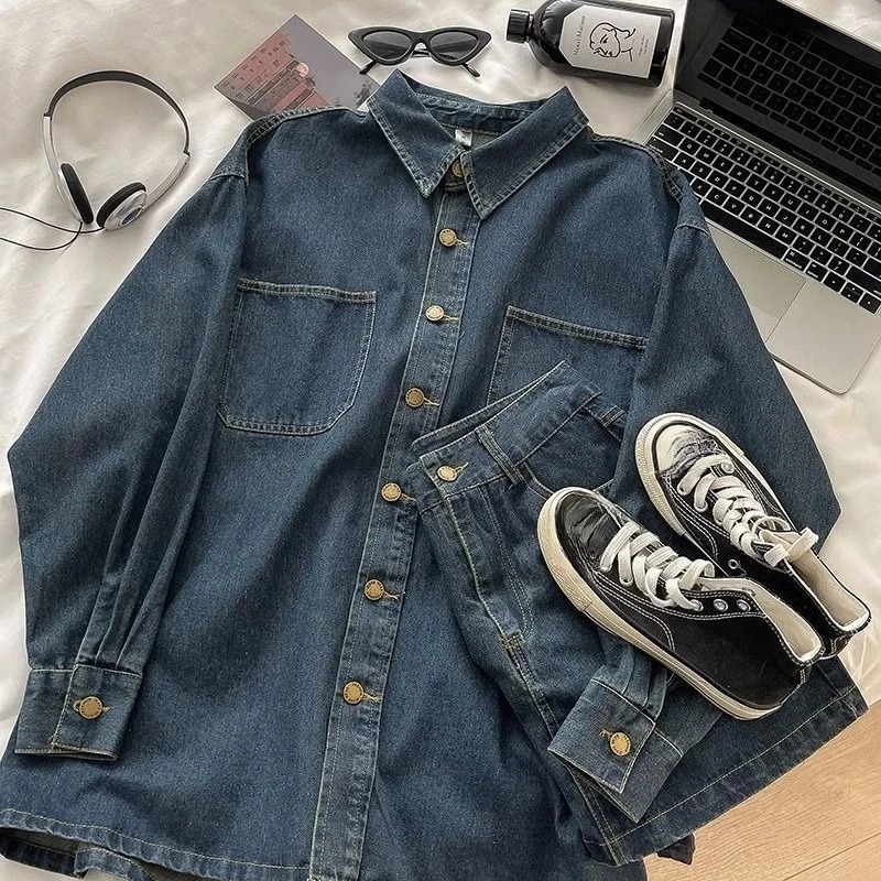 Y2K Denim Skirt Set: Vintage J - огляд і ціна Embroidery Style