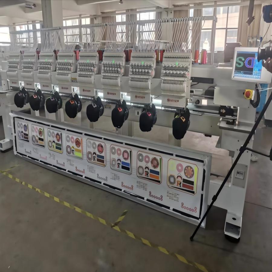 MFGS 1508 Professional 8 Head  - огляд і ціна Embroidery Machine Computerized