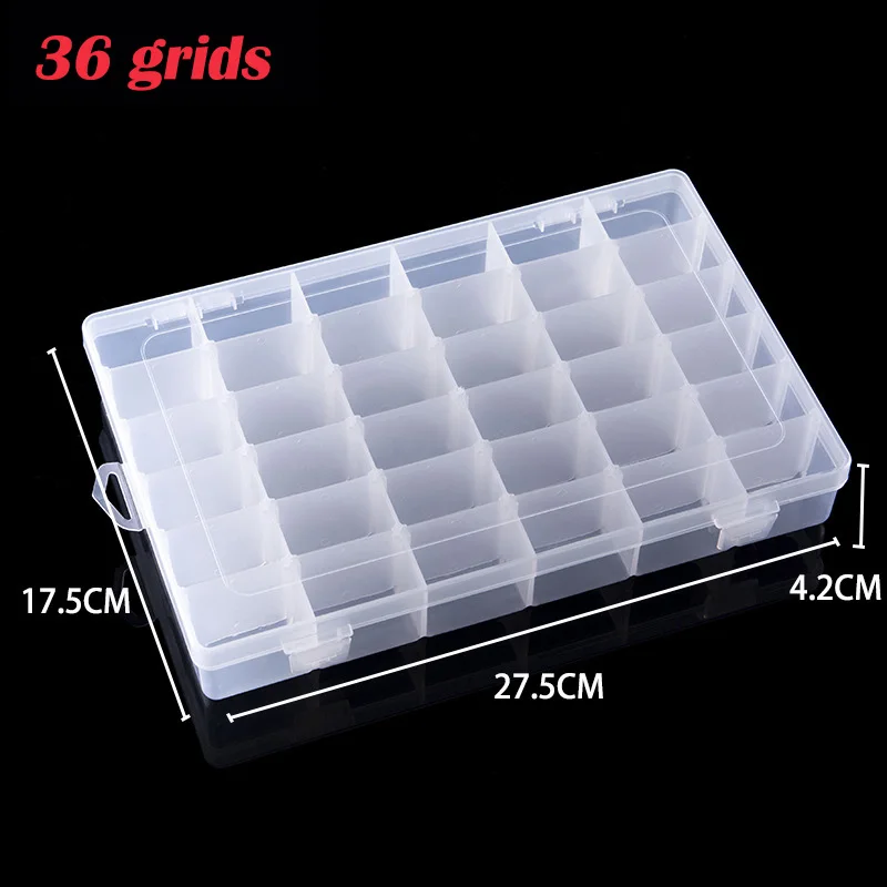 6/24/36 Grids Plastic Storage  - огляд і ціна Embroidery Tas