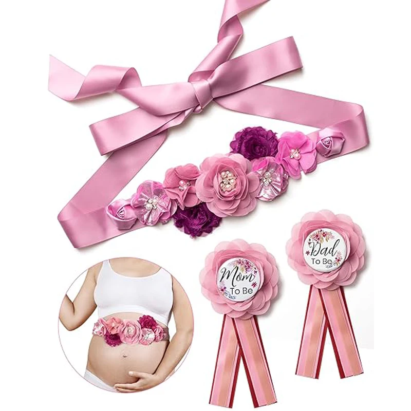 Flower Sash Set-Baby Shower Mo - огляд і ціна Embroidery Kaftan