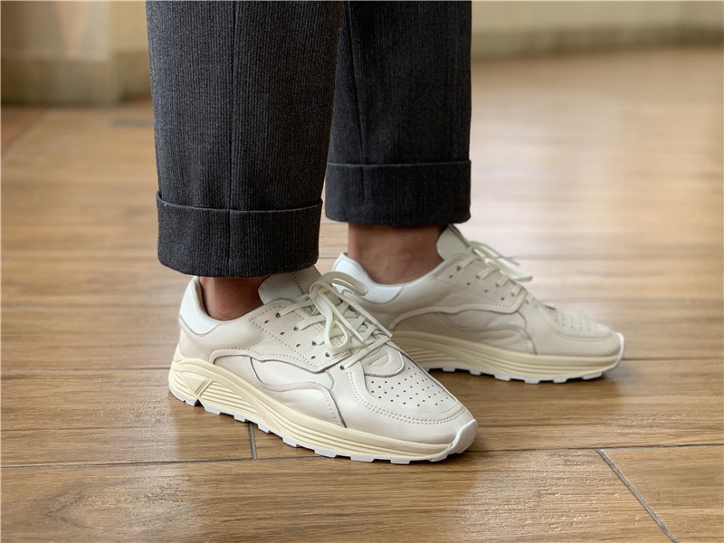 Round-toe Lace-up Casual White - огляд і ціна Embroidery White