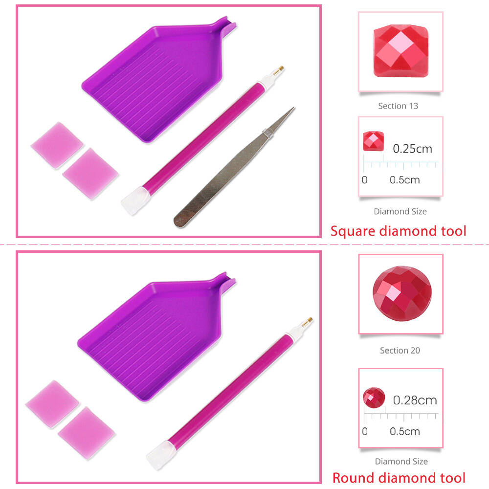 Evershine Full Square Diamond  - огляд і ціна Embroidery Guide Book