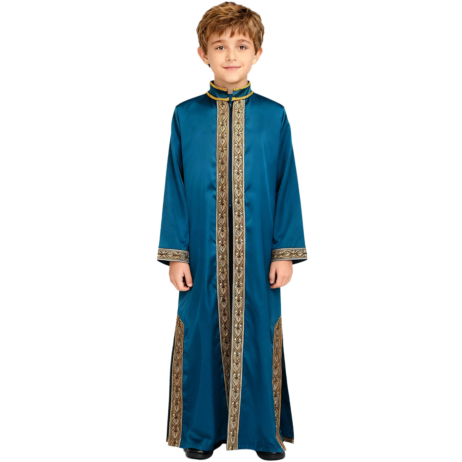Boys Gold Embroidery Maxi Musl - огляд і ціна Embroidery Kaftan