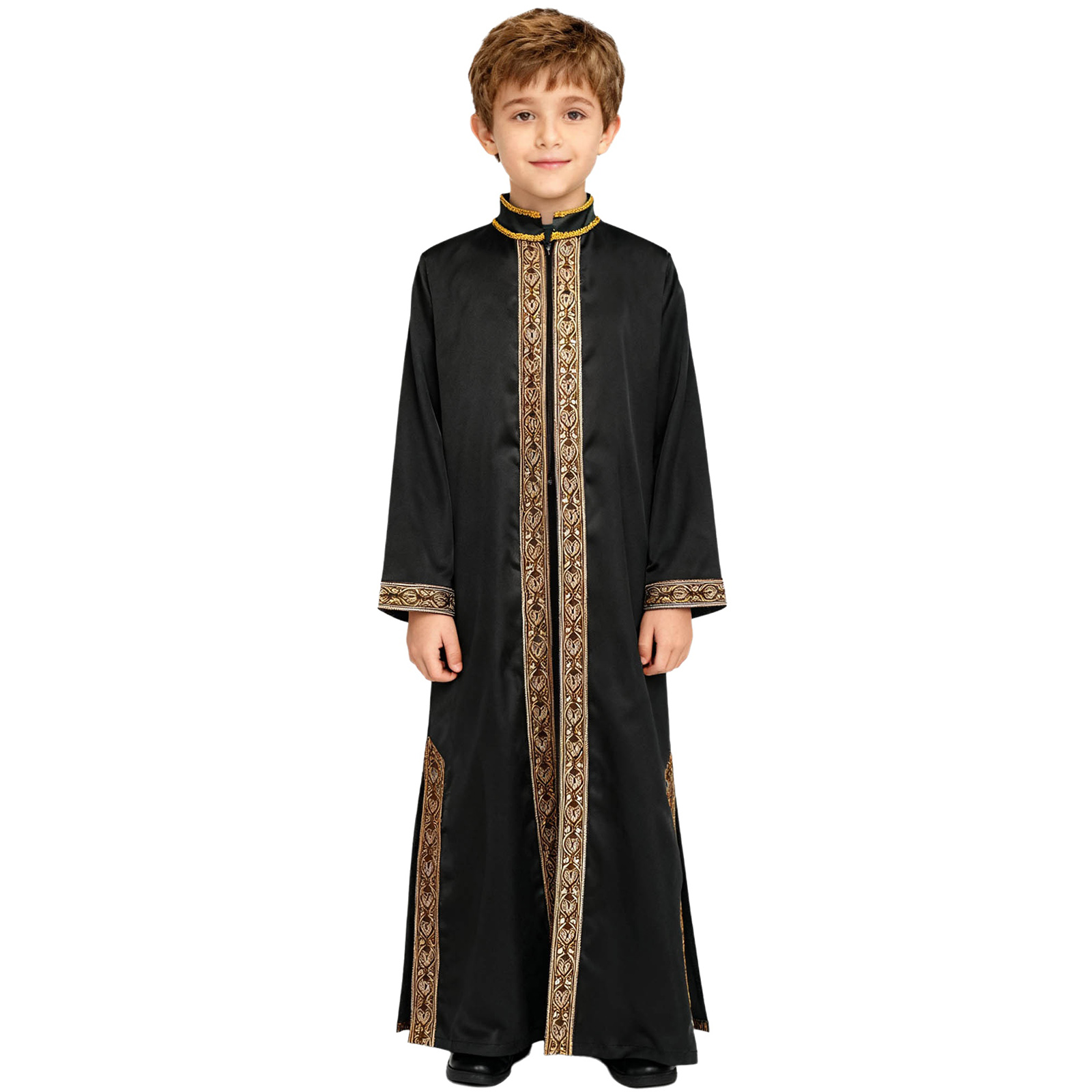 Boys Gold Embroidery Maxi Musl - огляд і ціна Embroidery Kaftan