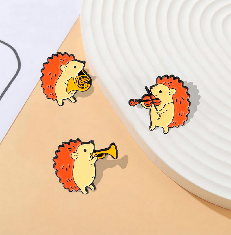 Hedgehog Musician Audience Ena - огляд і ціна Embroidery Quilting