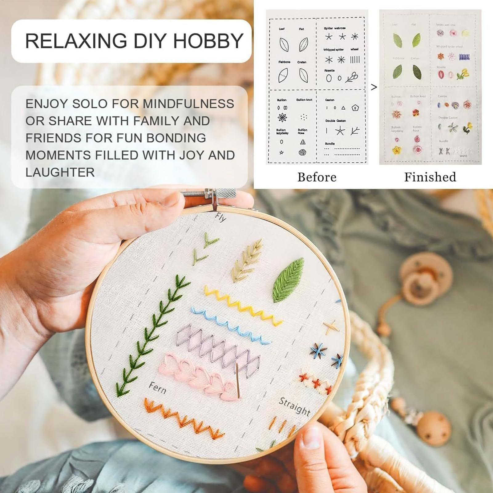 Embroidery Stitches Book Embro - огляд і ціна Embroidery Guide Book