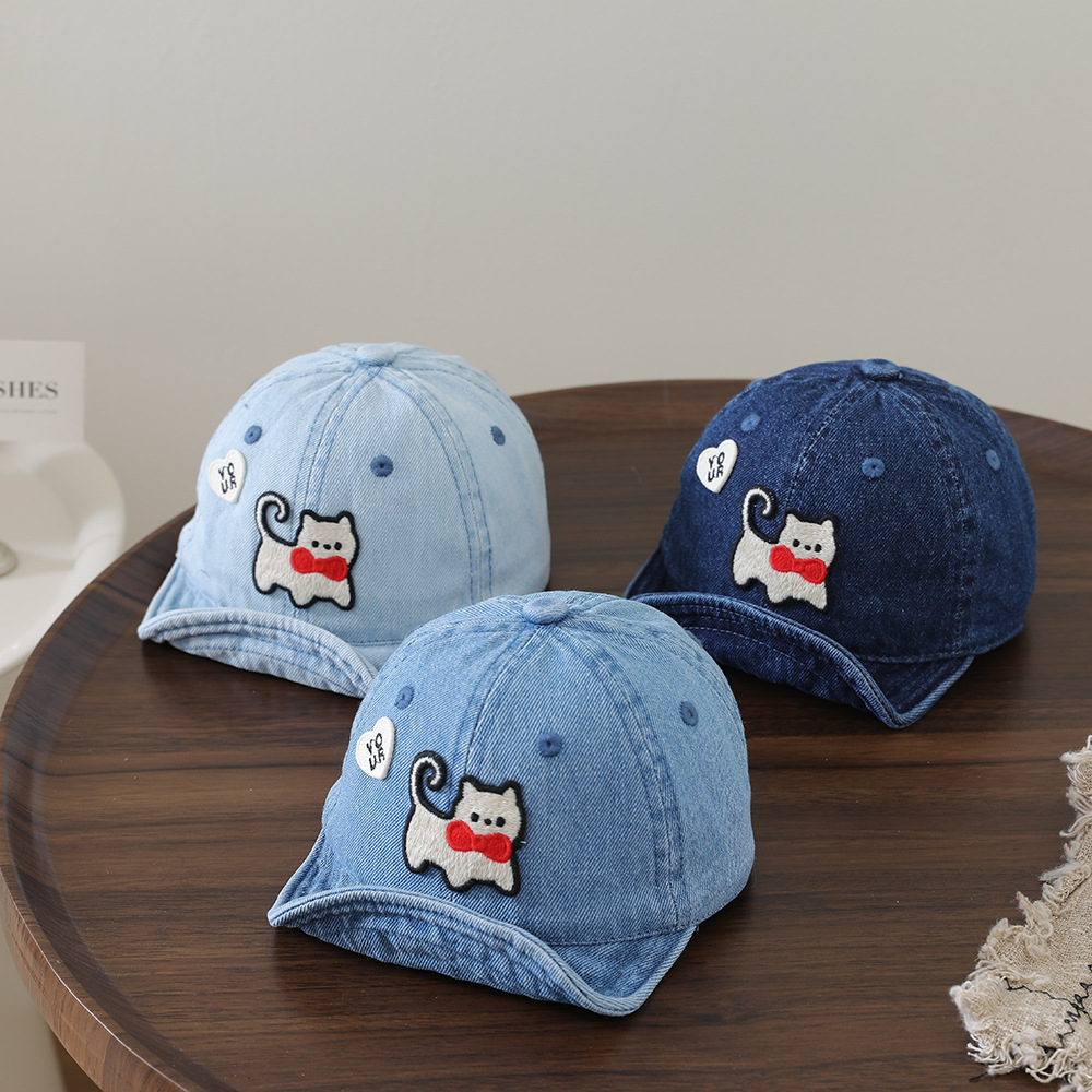 Children's washable denim soft - огляд і ціна Embroidery Cap
