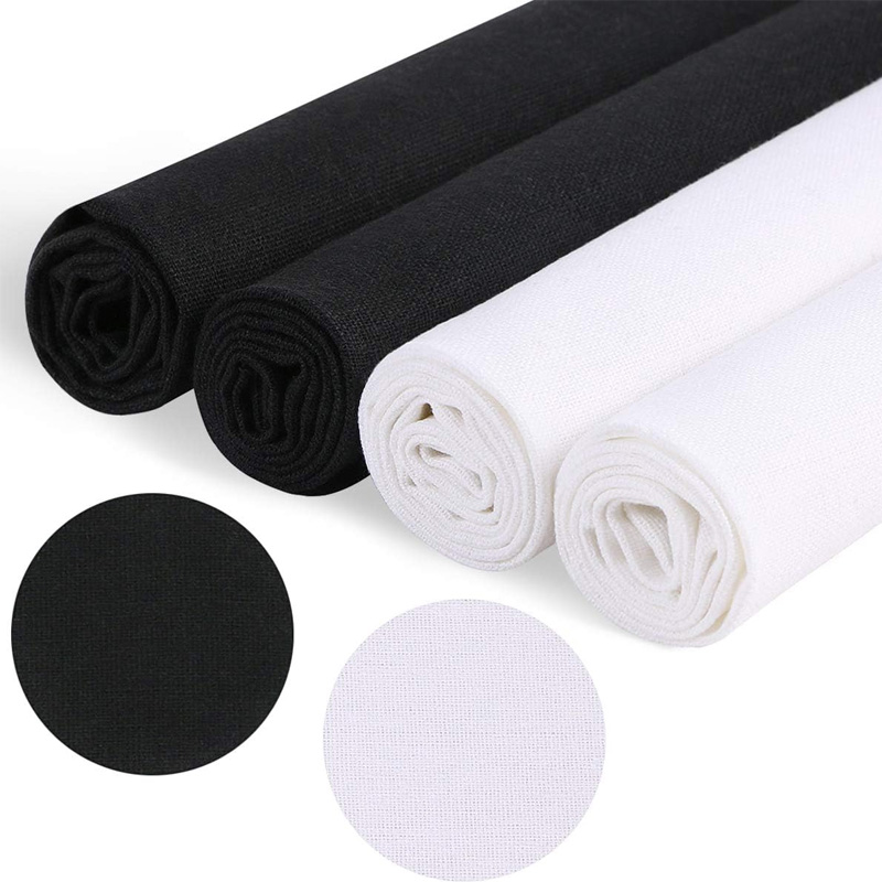 4 Pieces of Linen Fabric, Soli - огляд і ціна Embroidery Canvas
