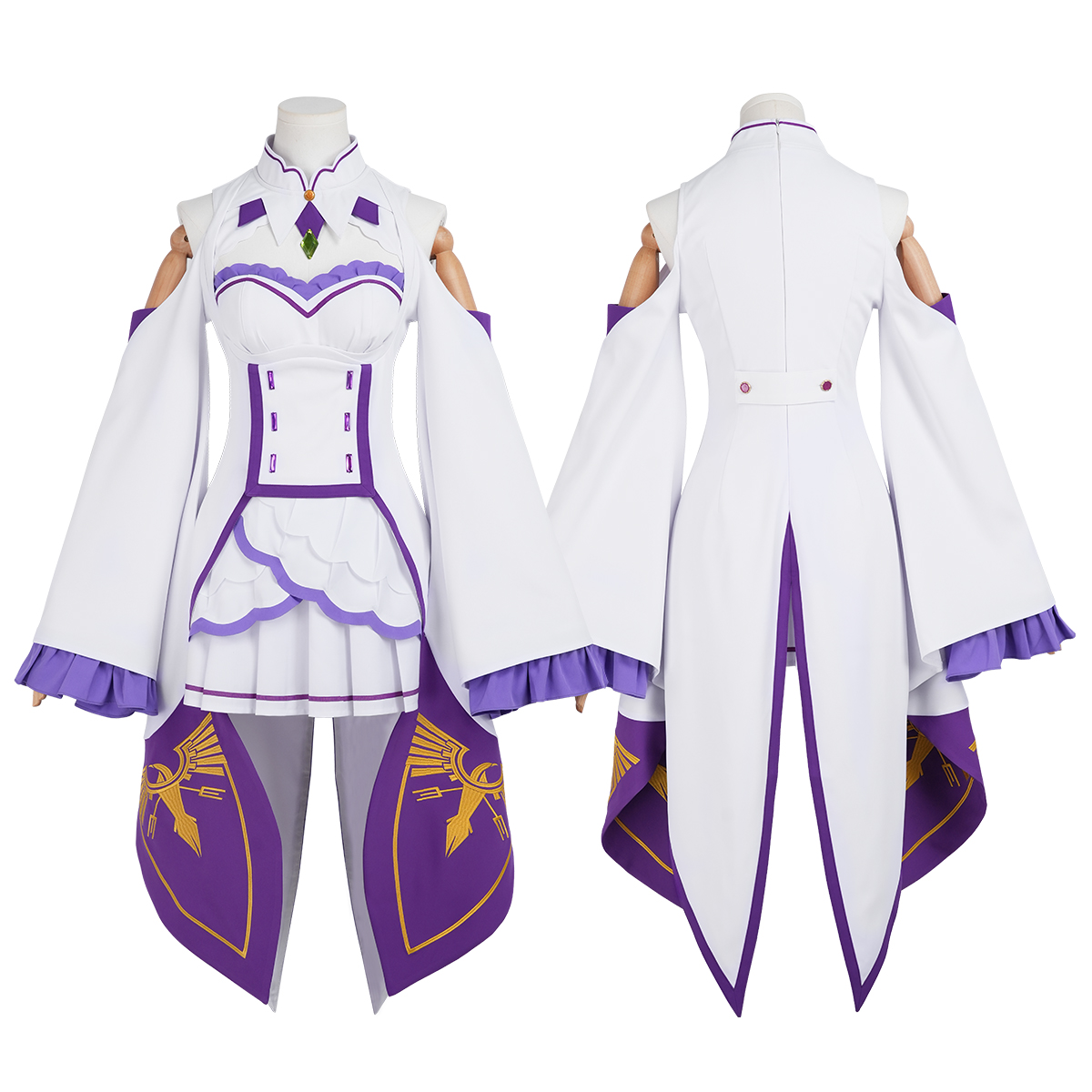 HOLOUN Zero Anime Emilia Cospl - огляд і ціна Embroidery Skirt
