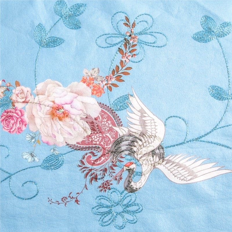 pearl embroidery velvet printe - огляд і ціна Velvet Fabric Embroidery