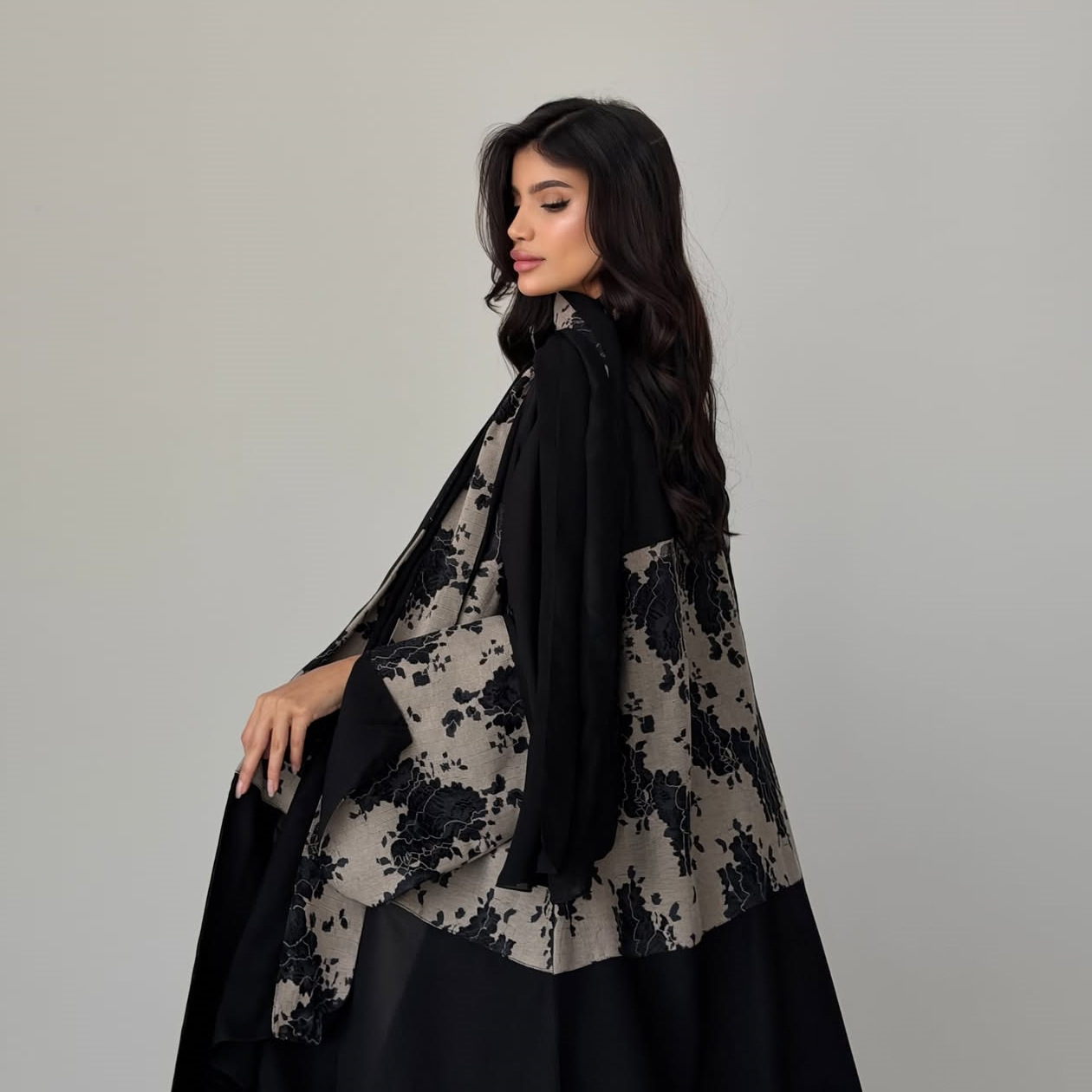 Women Eid Abaya Hijab 2 Piece  - огляд і ціна Embroidery Kaftan