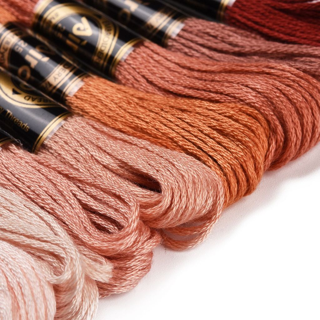 1Set 8 Skeins 0.5mm 6-Ply Poly - огляд і ціна Embroidery Beads