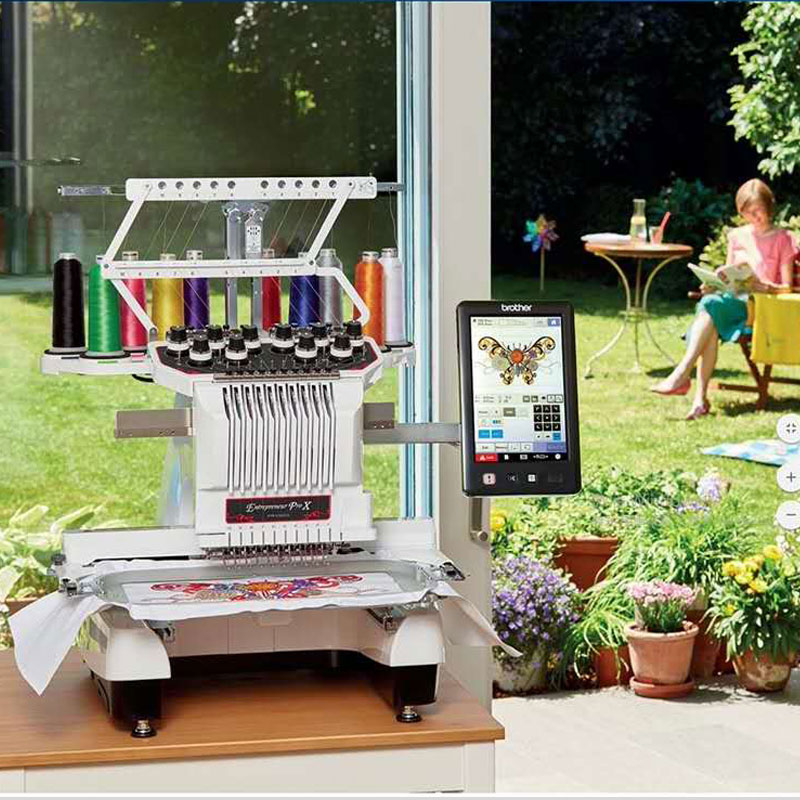 Price Brother Pro Pr1050x Embr - огляд і ціна Embroidery Machine Computerized
