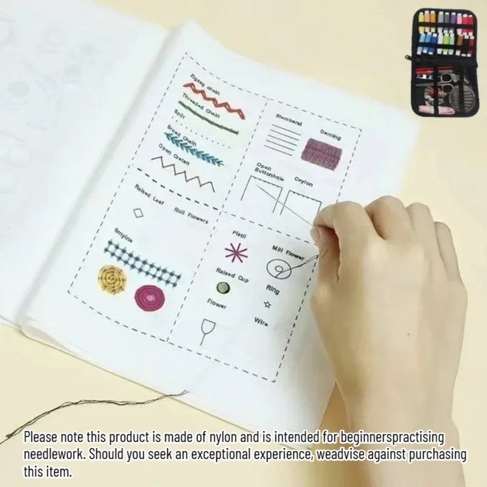 Embroidery Stitch Practice Boo - огляд і ціна Embroidery Guide Book