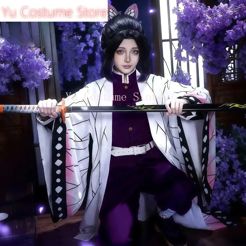 Cosplay Costume Shinobu Kocho  - огляд і ціна Embroidery Gift