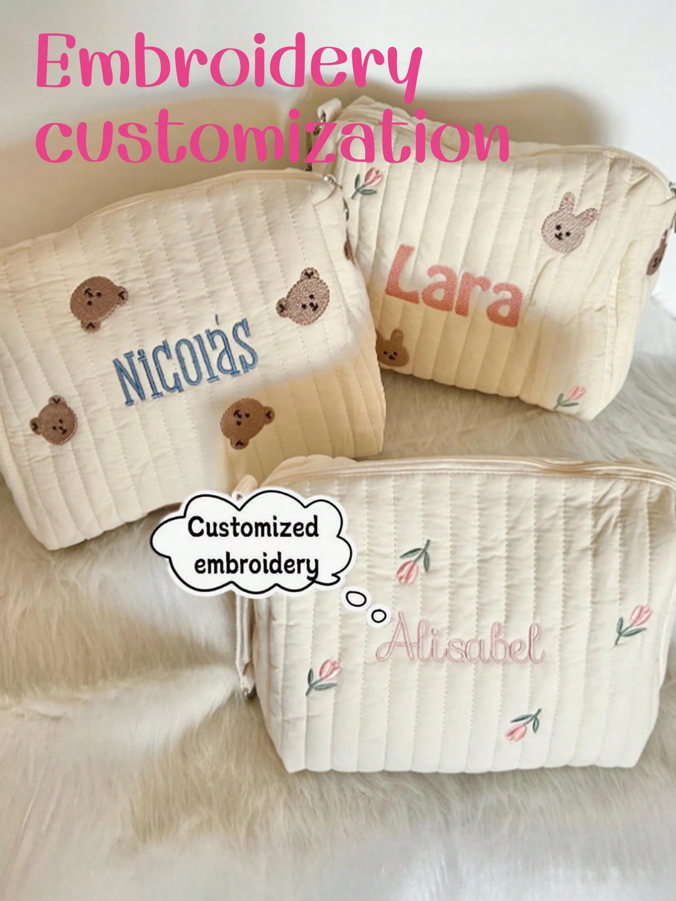 Custom Name Embroidery Baby Di - огляд і ціна Embroidery Quilting